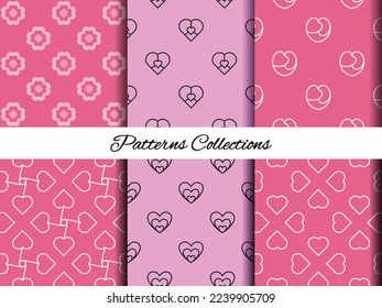 Stylish Seamless Pattern Design in Vector Art