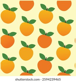  A stylish seamless pattern featuring elegant fruit illustrations. Perfect for textiles, wallpapers, packaging, and branding. High-quality, editable, and ideal for creative projects.