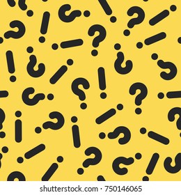 Stylish seamless pattern - memphis style,fashion 80s - 90s. Abstract colorful background.