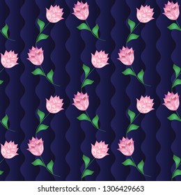 Stylish seamless patterns on a beautiful background that will look great on fabric, clothing, printing, textile products