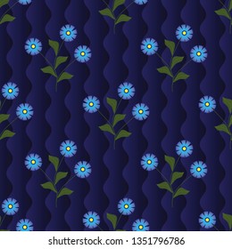 Stylish seamless patterns on a beautiful background that will look great on fabric, clothing, printing, textile products