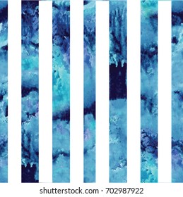 Stylish seamless striped background with paint color. Bright spots of paint. Fresh, summer.