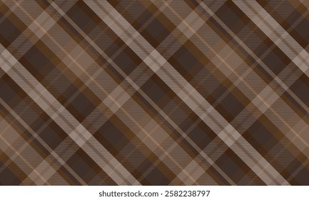 Stylish and seamless tartan plaid pattern