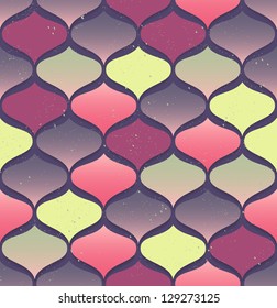 Stylish seamless vector abstract colorful pattern