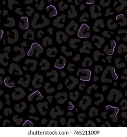 Stylish Seamless Vector Animal Skin Pattern