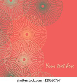 Stylish seamless vector background