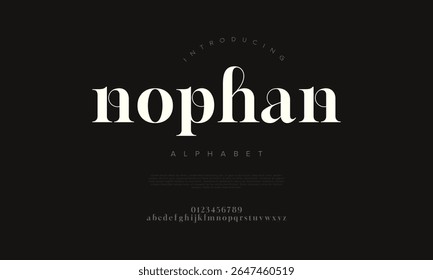 A stylish serif typeface with bold, elegant curves. Great for editorial, logo, and fashion branding