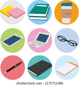 Stylish Set of Business Stationary