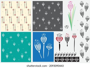 Decoración y diseño modernos con colores estilizados