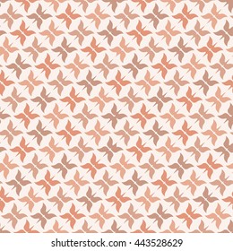 Stylish shapes background. Seamless pattern. Vector.