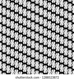 Stylish shapes background. Seamless pattern.Vector.