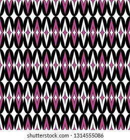 Stylish shapes background. Seamless pattern.Vector.