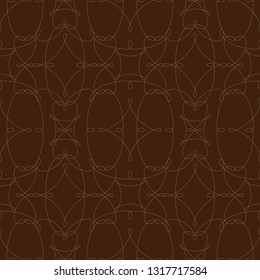 Stylish shapes background. Seamless pattern.Vector.