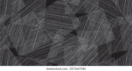 Stylish shapes background. Seamless pattern.Vector.