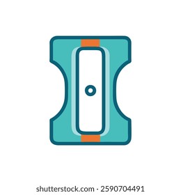 Stylish Sharpener Graphic Icon Illustration