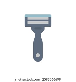 A stylish shaving razor icon ideal for barbershop and grooming themes.