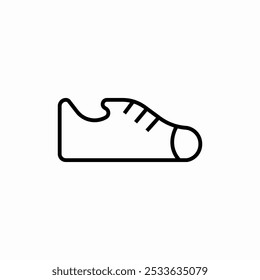 stylish shoe icon sign vector