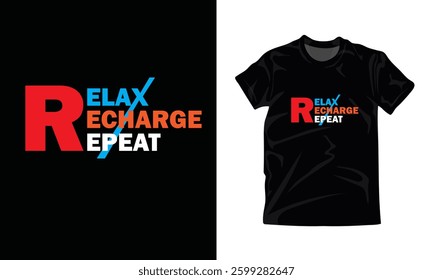Stylish simple and modern tshirt design