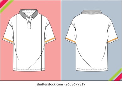 ELEGANTE COLAR POLO SÓLIDO TEE