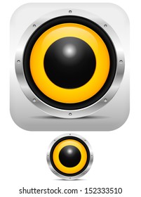 Stylish Speaker application icon style
