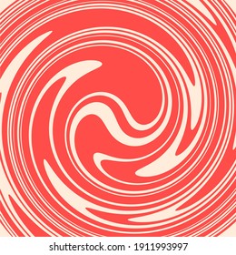 Patrón geométrico espiral elegante. Ornamento de líneas y rizos. Fondo abstracto lineal.