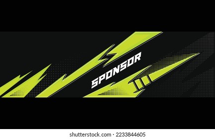 stylish sports background with geometric sharp shapes