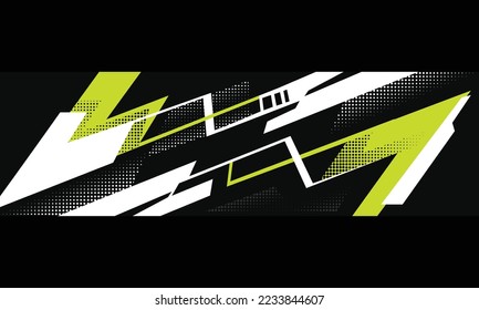 stylish sports background with geometric sharp shapes