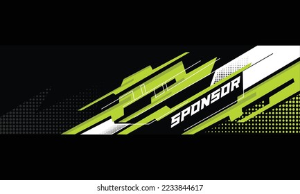 stylish sports background with geometric sharp shapes