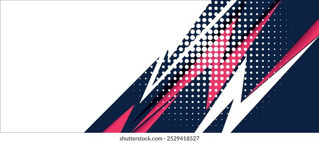 Elegante fondo deportivo con Formas geométricas nítidas.eps10