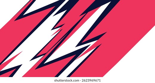 Elegante fondo deportivo con Formas geométricas afiladas