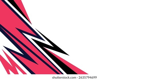 Elegante fondo deportivo con Formas geométricas afiladas
