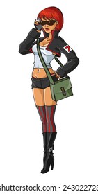 Stylish spy