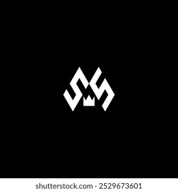Elegante logotipo de la letra SS con diseño minimalista limpio.