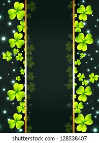 stylish st patrick's day vector illustration
