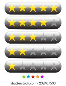 Stylish star rating