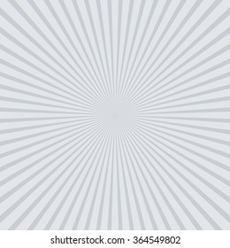 Stylish starburst & sunburst background with grey and white soft tones