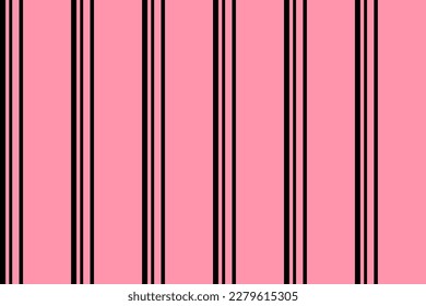 stylish striped pink and black seamless vector pattern for wide usage in design and decoration