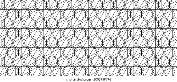 Stylish structure geometric pattern lines vector background