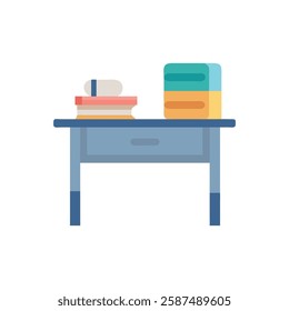 Stylish Study Desk Graphic Icon