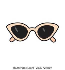 Stylish Sunglasses Clip Art for Fashion and Design Projects