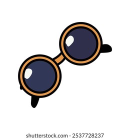 Stylish Sunglasses Clip Art for Fashion and Design Projects