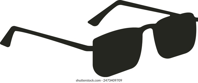 Stylish sunglasses with sleek frames and tinted lenses, offering UV protection and a trendy look for any occasion.