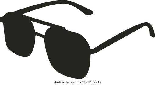 Stylish sunglasses with sleek frames and tinted lenses, offering UV protection and a trendy look for any occasion.