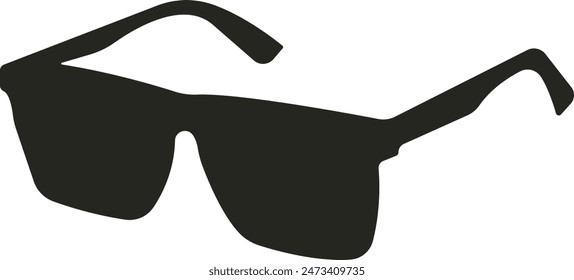 Stylish sunglasses with sleek frames and tinted lenses, offering UV protection and a trendy look for any occasion.