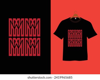 Stylish t shirt vector graphic design 