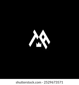 Stylish TA Letter Logo with Clean Minimalist Design.
