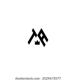 Stylish TA Letter Logo with Clean Minimalist Design.