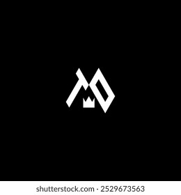 Stylish TD Letter Logo with Clean Minimalist Design.