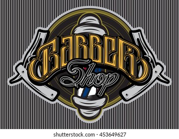  Barbershop Logo Images Stock Photos Vectors Shutterstock