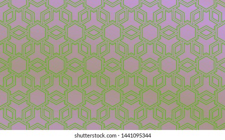 Stylish textile print with geometric design. fabric background.
